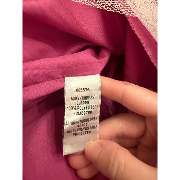 NWT JS Collections Women's Floral Jacquard Maxi Formal Prom Trumpet Dress Size 4 - Picture 9 of 14